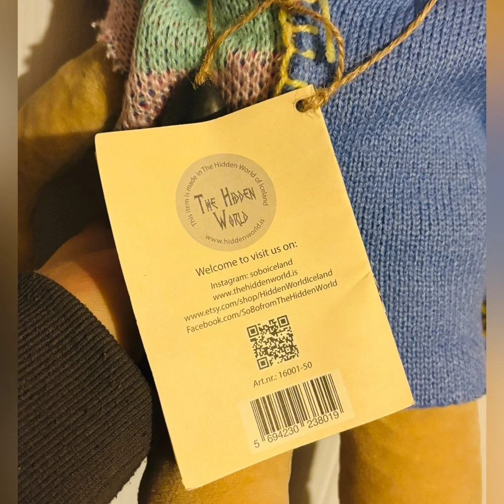 Sobo Colorful Patchwork Troll Doll - Picture 8 of 9